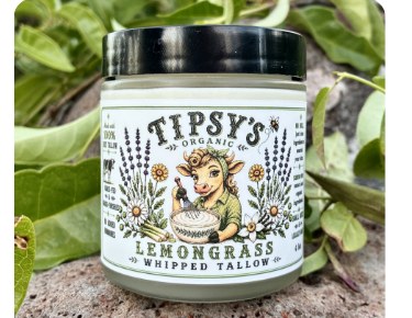 Lemongrass whipped tallow, 4 oz