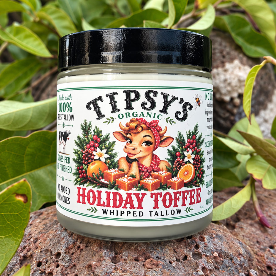 Holiday Toffee Whipped Tallow Cream
